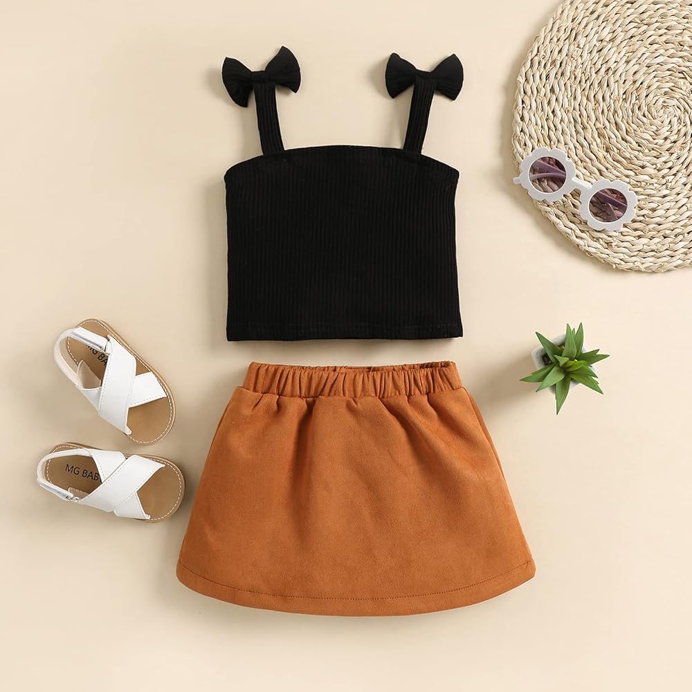Amazon.com: Baby Girl 6 12 18 Months Skirt Sets Toddler 2T